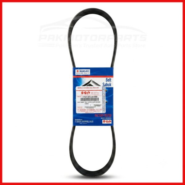 Suzuki Wagon R Genuine Fan Belt- high-strength drive belt by Pak Motor Parts Pakistan.