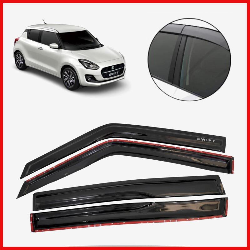 Suzuki Swift air press complete set wind deflectors PKR 1499