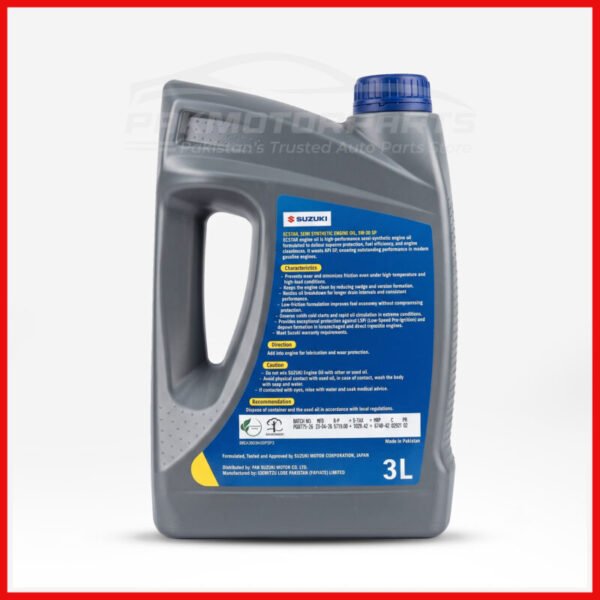 Suzuki F7000 engine oil part number 99EA3B05W30PSN3