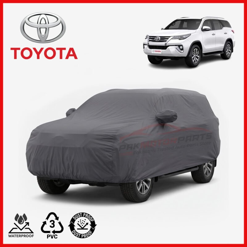 Toyota Fortuner top cover rubber coated